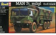 中古プラモデル 1/35 MAN 7t. milgl 6×6 truck [03043]