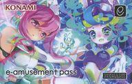 中古キャラカード レイシス&TAMA e-AMUSEMENT PASS 「SOUND VOLTEX」 オリジナルグッズキャンペーン ポ