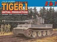 新品プラモデル 1/35 WW.II ドイツ軍 ティーガーI 極初期型 第502重戦車