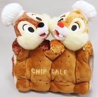 中古ぬいぐるみ チップ＆デール(コック帽) ぬいぐるみ 「チップとデール」 ディズニーストア限定
