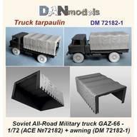新品プラモデル 1/72 GAZ-66w/幌 [DAN72182-1]