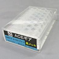 新品鉄道模型 HOゲージ 1/80 ACEギア WB27.5 Φ10.5 プレート 黒メッキ車輪
