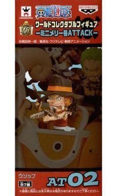 ワンピース コレクタブルフィギュア ミニメリー号 Attack ウソップ 中古フィギュア ウソップ 「ワンピース」 ワールドコレクタブル