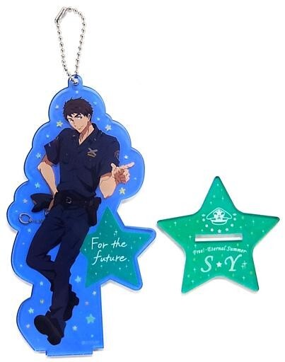 中古キーホルダー・マスコット(キャラクター) 山崎宗介 スタンドアクリルチャーム 「Free!-Eternal Summer-」 京アニ