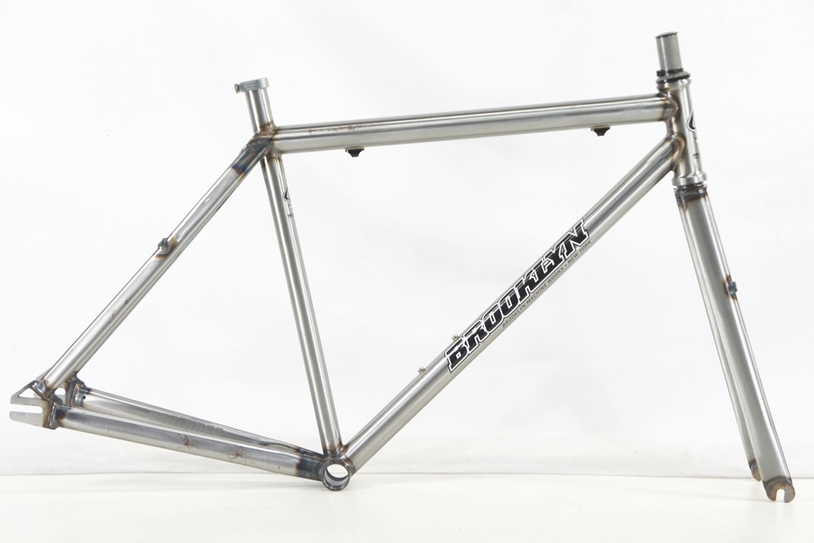◆◆ブルックリン マシン ワークス BROOKLYN MACHINE WORKS GANGSTA V4 2024年 クロモリ ピスト PIST フレーム Mサイズ 100/120mm FIXED