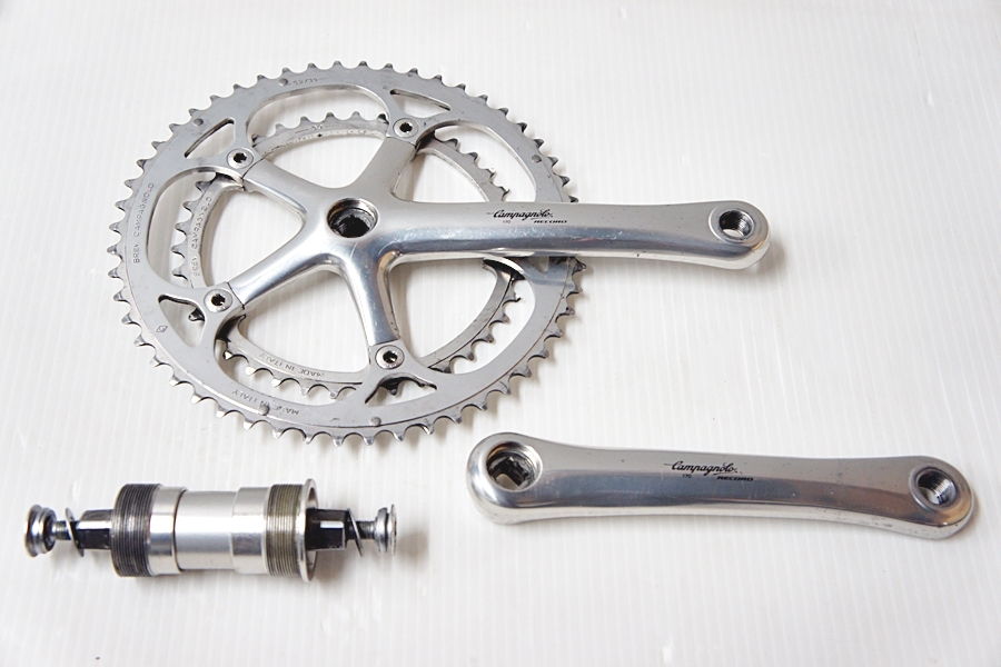 ▼▼カンパニョーロ CAMPAGNOLO レコード RECORD クランクセット BB付属 52/39T 170mm