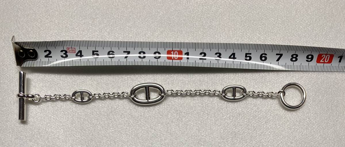 未使用新品】HERMESエルメス シルバーブレスレット《ファラン 未使用新品】HERMESエルメス シルバーブレスレット《ファラン