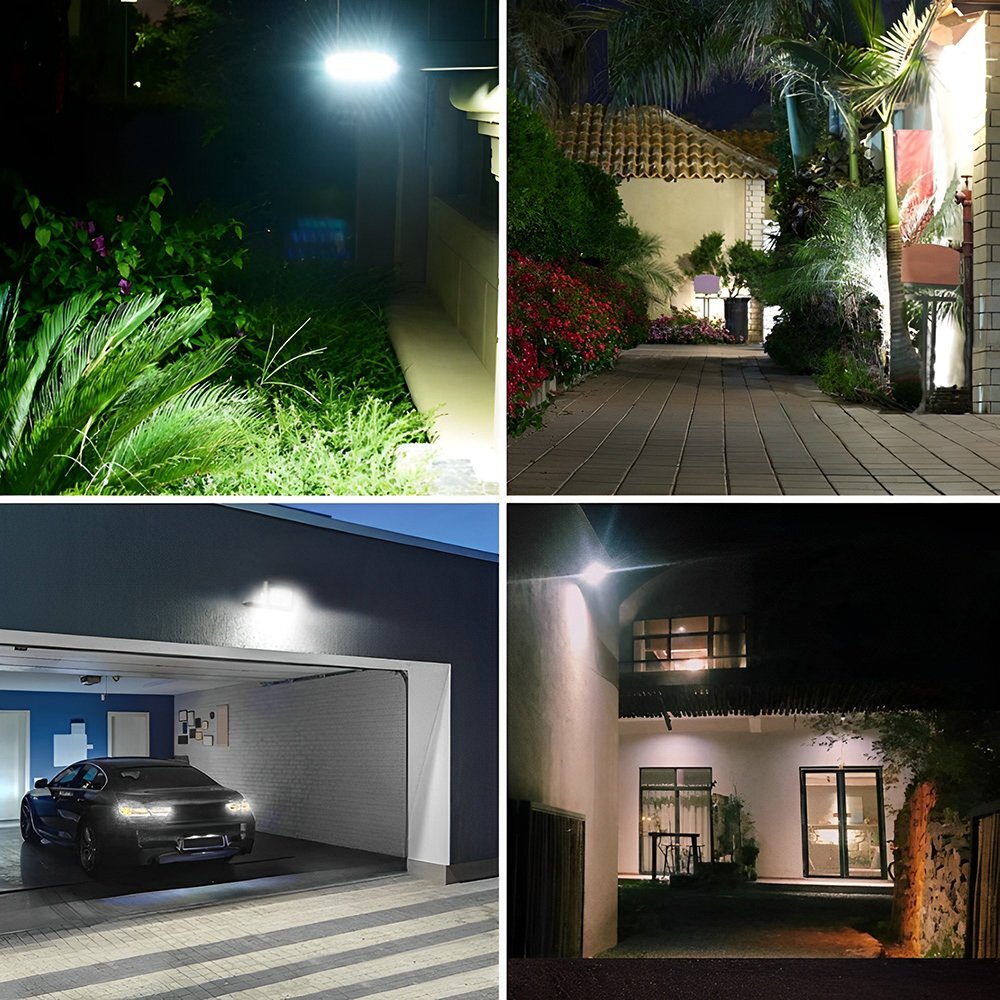  immediate payment! sensor light 30W person feeling sensor crime prevention light LED floodlight COB made chip daytime light color 6500K IP66 waterproof free rotation outdoors free shipping 2 pcs 