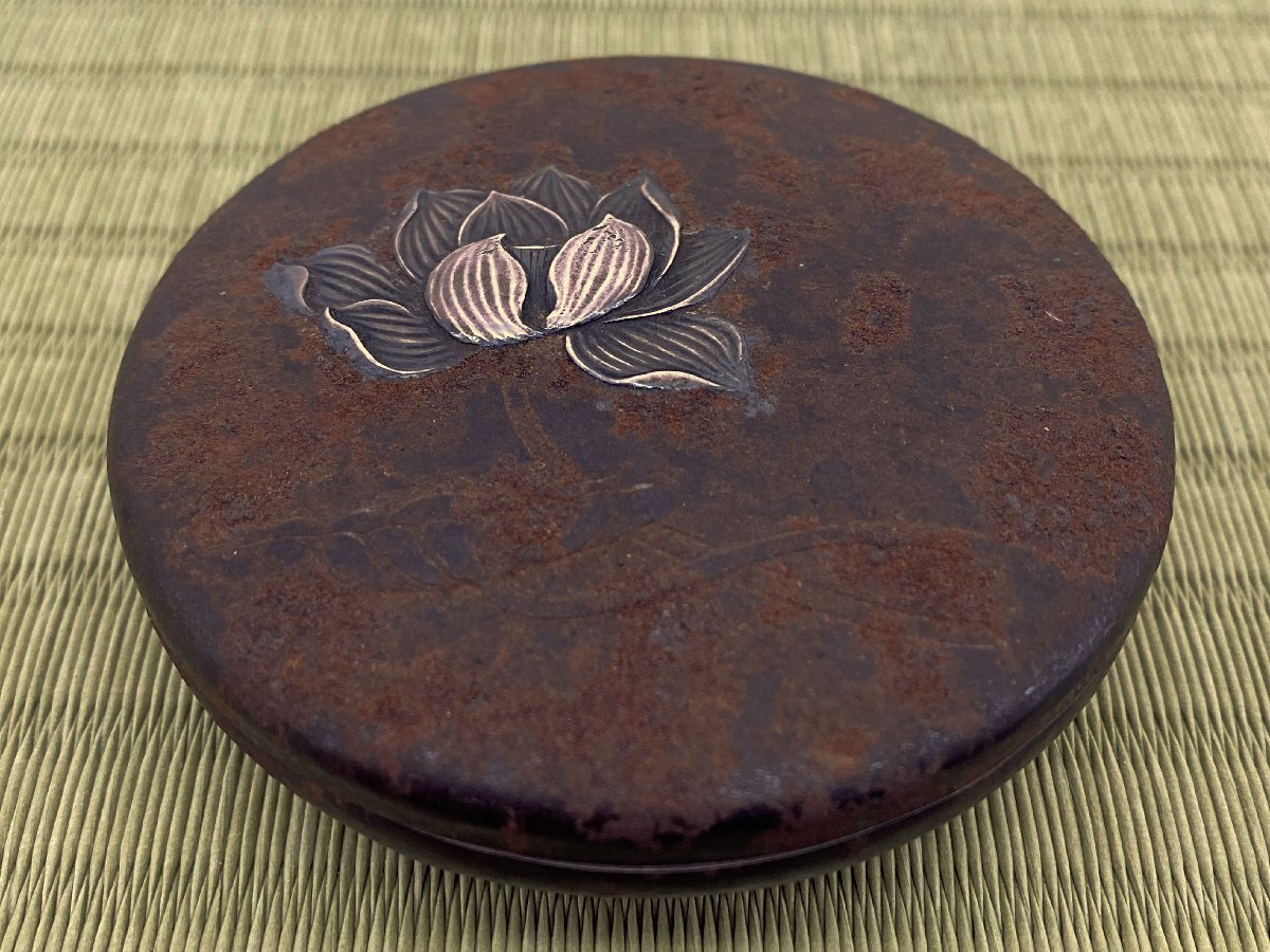 茶道具 釜師 木越三右衛門作 打出し 蕨頭 鉄火箸 五組 共箱 DAMT 茶道具 釜師 木越三右衛門作 打出し 蕨頭 鉄火箸 五組 共箱 DAMT