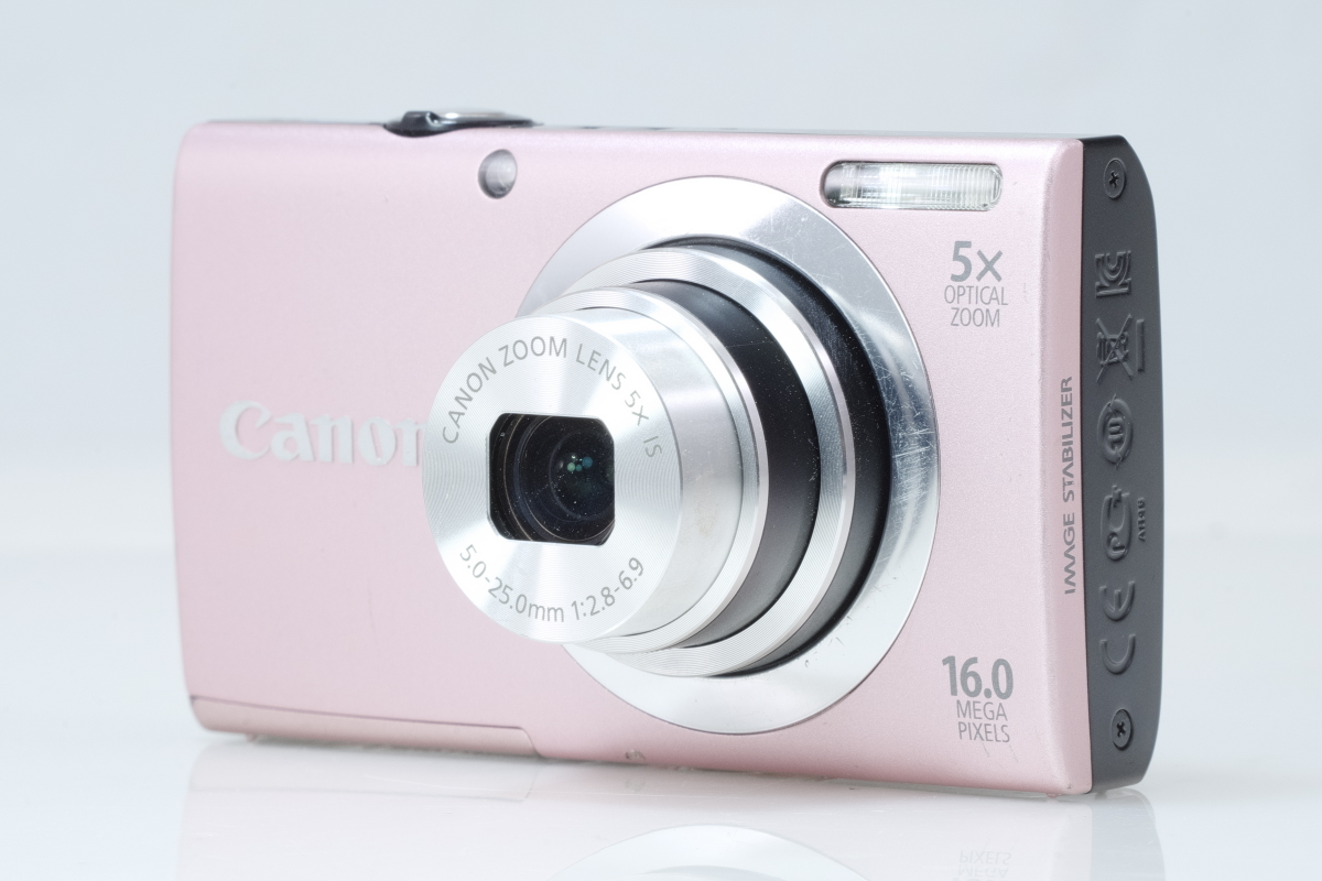 Canon PowerShot A2400 IS ピンク 16.0MP デジタルカメラ Canon PowerShot A2400 IS ピンク 16.0MP デジタルカメラ