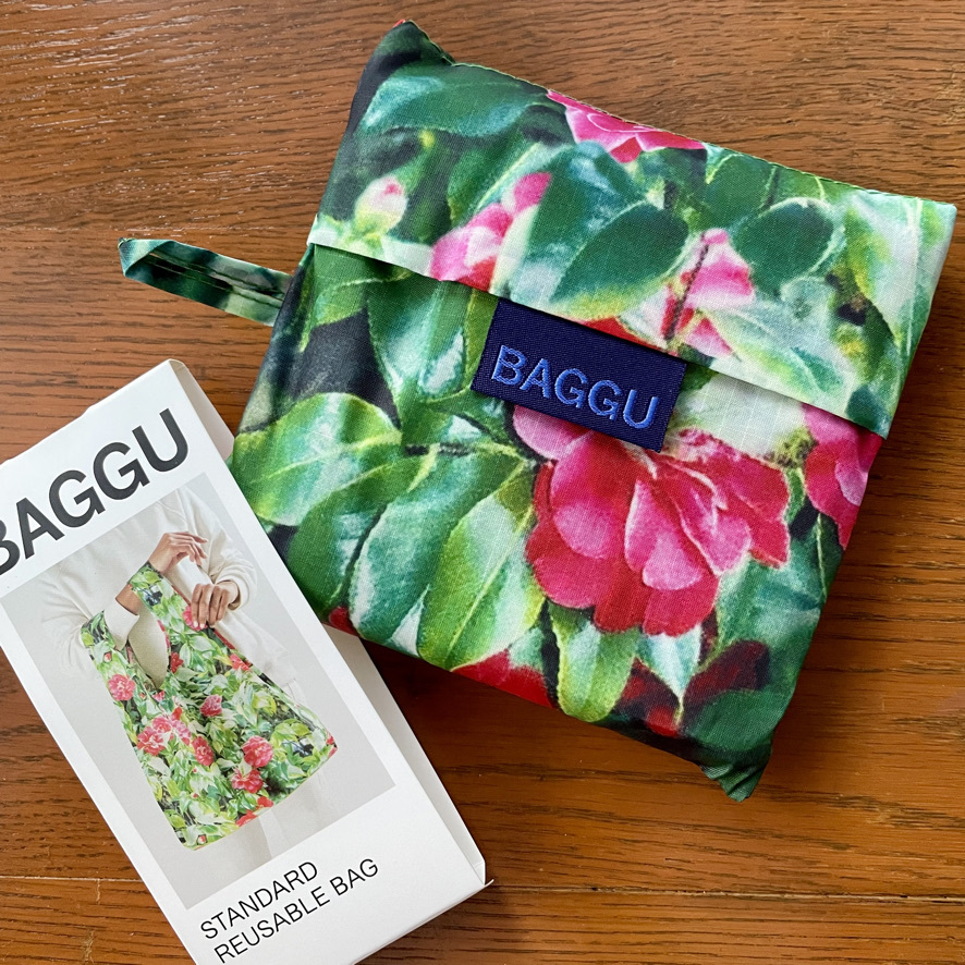 BAGGU　STANDARD BAGGU　廃番品　カメリア　スタンダードバグゥ　エコバッグ