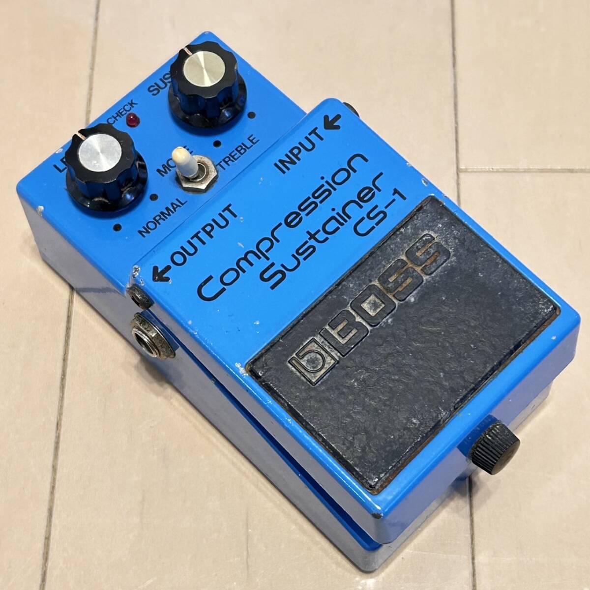 ボス コンプレッション・サスティナー BOSS CS-1 銀ねじ