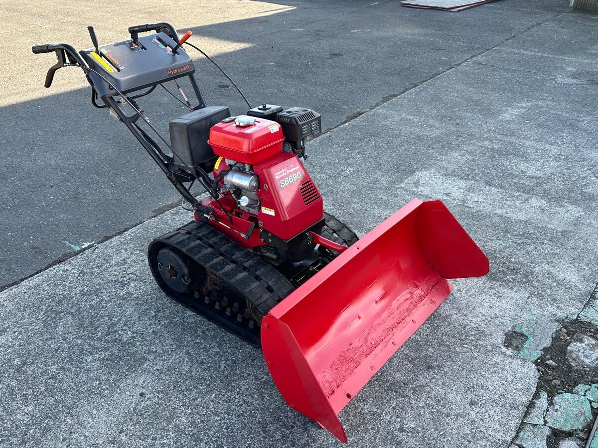 中古除雪機 ホンダ スノーラHS1180Z 電動油圧ローリング動作確認 中古除雪機 ホンダ スノーラHS1180Z 電動油圧ローリング動作確認
