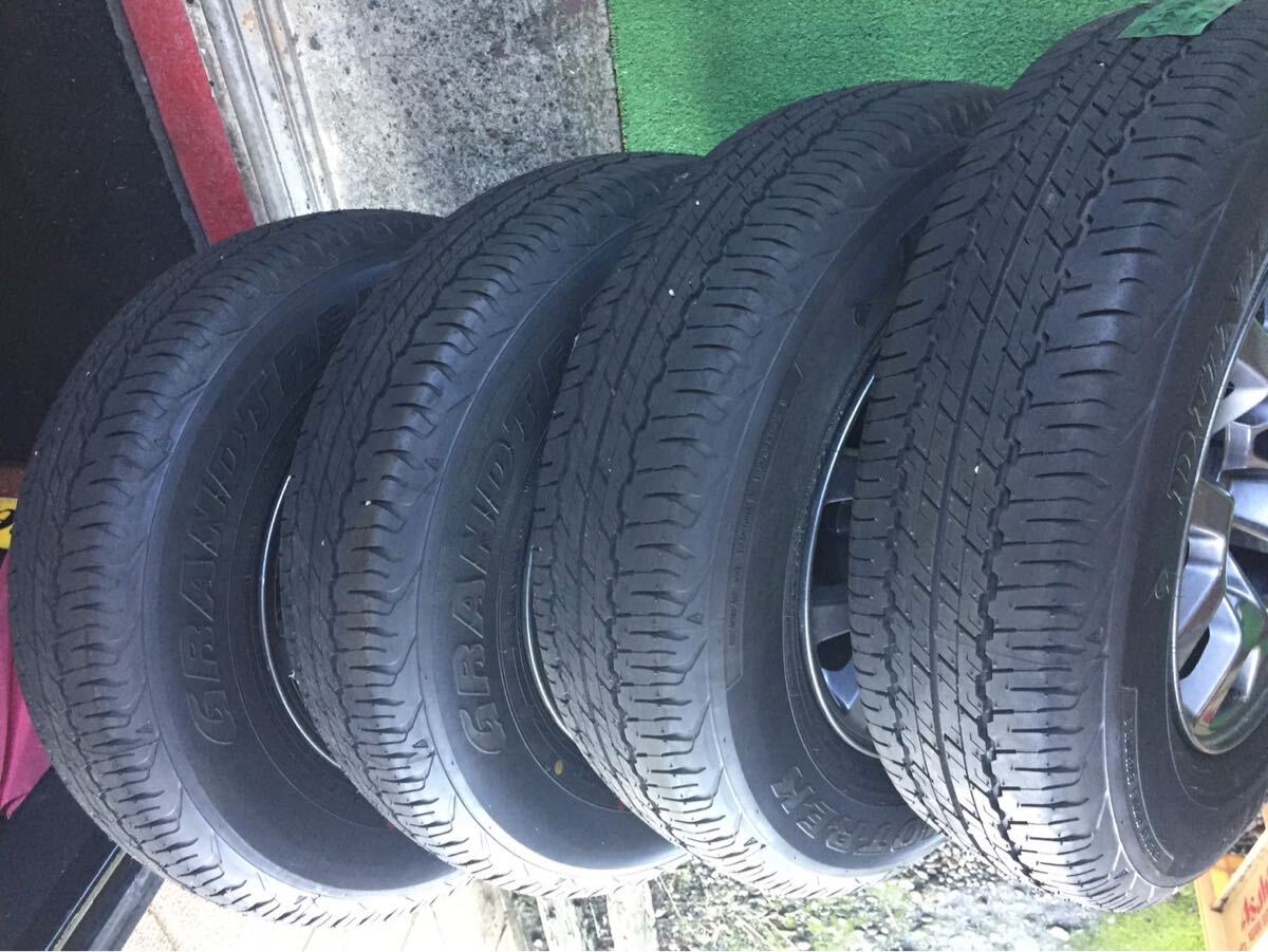 ジムニーシェラ純正アルミタイヤセット タイヤホイールセット　ダンロップ_画像6