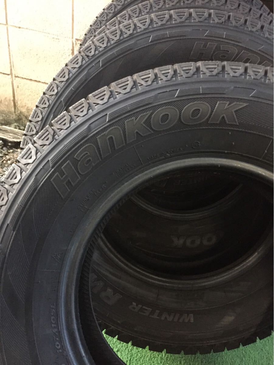 スタッドレスタイヤ　Hankook 4本セット　195ー80ー15_画像3