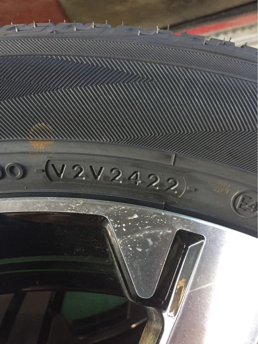 ミツビシＤー５　純正アルミホイールタイヤセット　新車外し　225ー55ー18　ヨコハマジオランダー　三菱_画像7