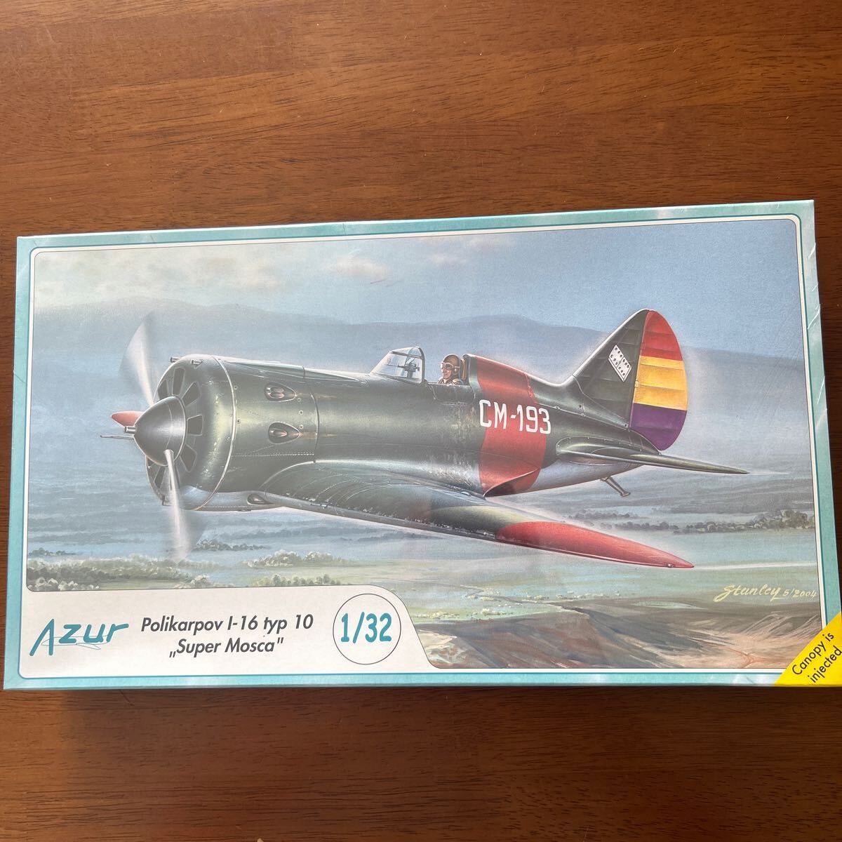 Azur 1/32 Polikarpov I-16 type 10(シュリンク封印)ポリカルポフ