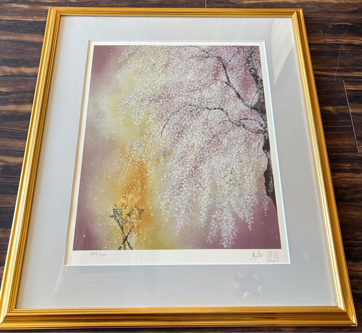 木村圭吾「古都への回想」リトグラフ 真作 直筆サイン 額装 現代巨匠 絵画 K-10