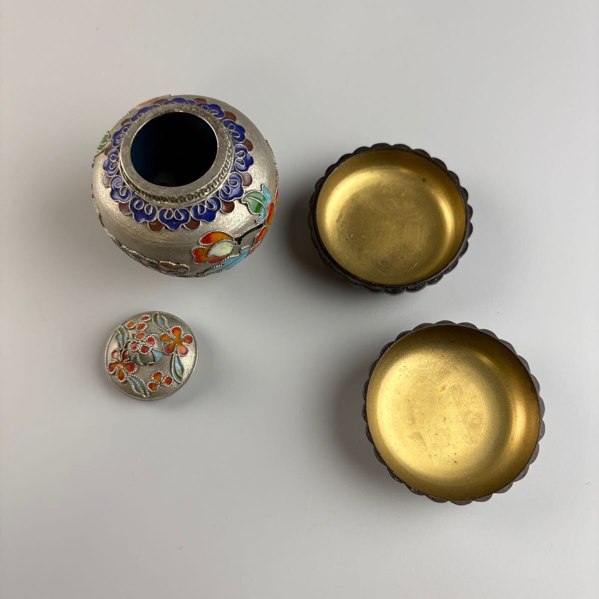 中国七宝の茶巾筒