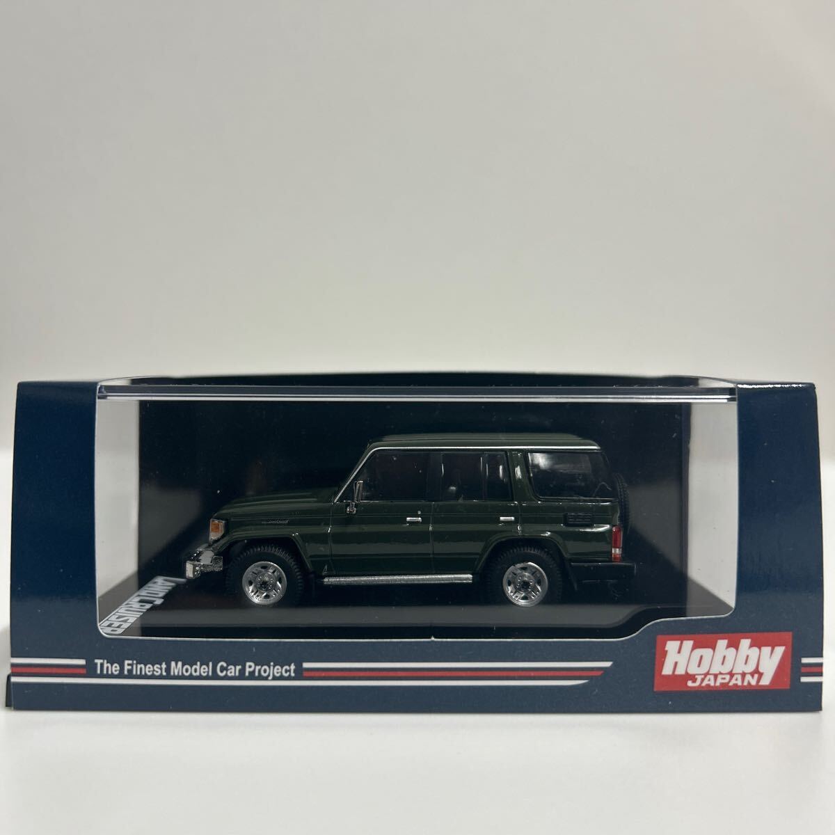 ホビージャパン 1/64 トヨタ ランドクルーザー 70 ZX 4ドア 1994 オリーブグリーン Hobby JAPAN TOYOTA Land Cruiser ミニカー モデルカー