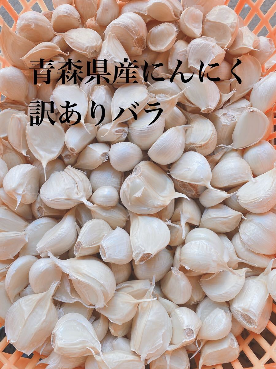 青森県産にんにく訳ありバラ1キロ
