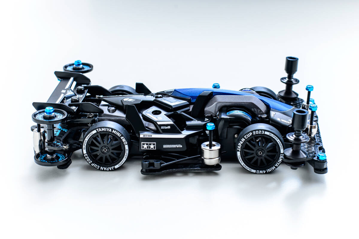 人気スポー新作 ミニ四駆完成品 マッハフレームFMAカスタム フルベアリング塗装 自動車