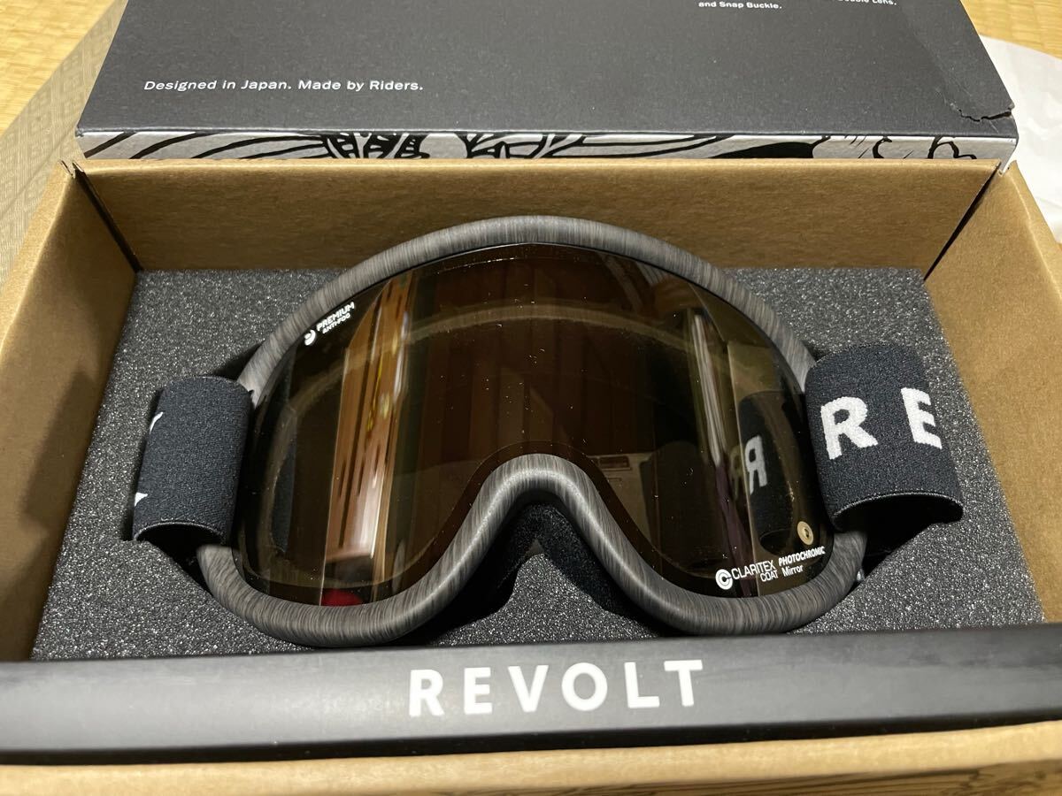 未使用 23-24 REVOLT SUPER LIGHT FRAME Brown Mirror/Clear PHO 未使用 23-24 REVOLT SUPER LIGHT FRAME Brown Mirror/Clear PHO