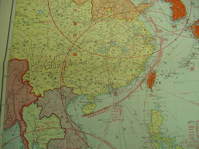 南洋経済地図　南洋年鑑附録　南洋協会台湾支部　昭和12年 戦前 南洋経済地図 南洋年鑑附録 南洋協会台湾支部 昭和12年 戦前