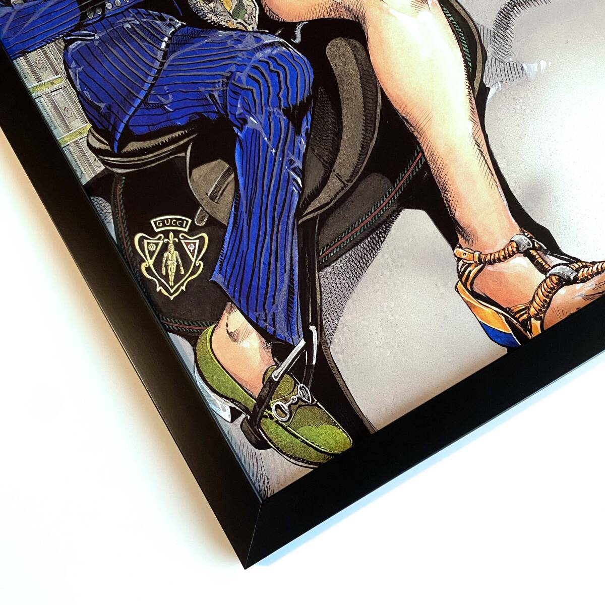 ジョジョ 空条徐倫 ブチャラティ フィレンツェ展 GUCCI グッチ ジョジョ 空条徐倫 ブチャラティ フィレンツェ展 GUCCI グッチ