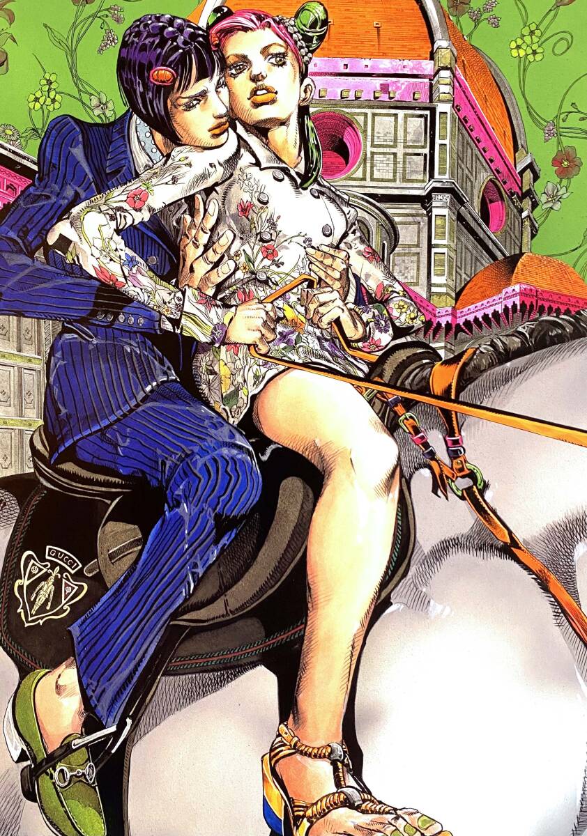ジョジョ 空条徐倫 ブチャラティ フィレンツェ展 GUCCI グッチ ジョジョ 空条徐倫 ブチャラティ フィレンツェ展 GUCCI グッチ