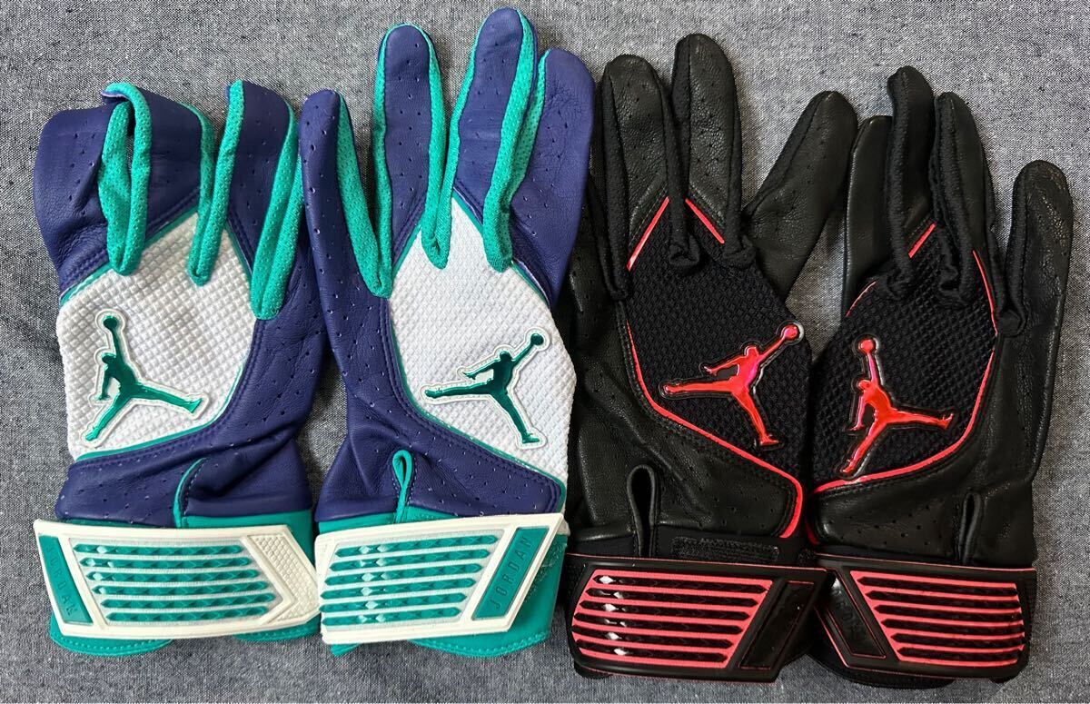NIKE 新品未使用 NEWMODEL ジョーダン フライ エリートバッティンググローブ２セット　