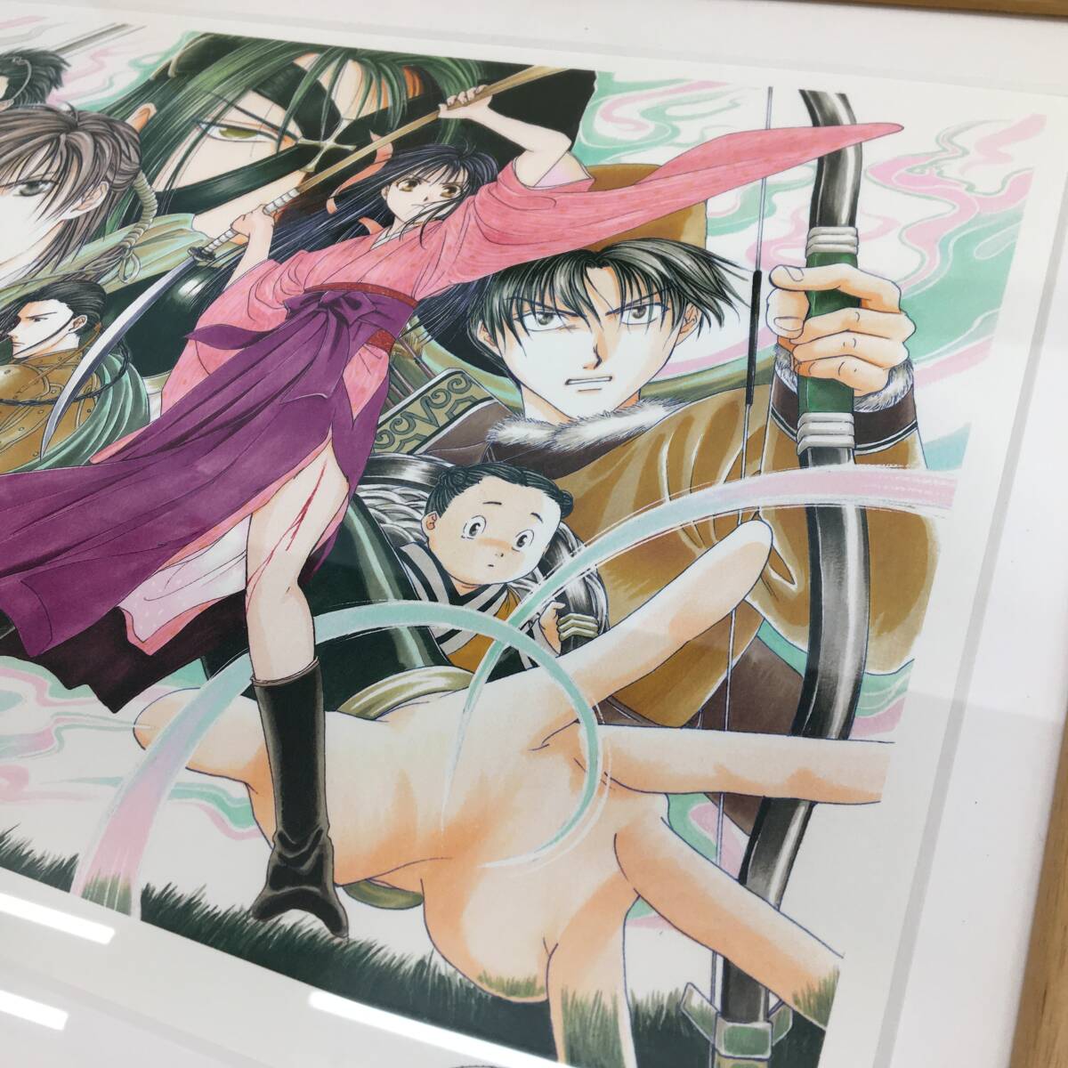 1円~ ふしぎ遊戯 玄武開伝 複製原画 プリマグラフィー 渡瀬悠宇 1円~ ふしぎ遊戯 玄武開伝 複製原画 プリマグラフィー 渡瀬悠宇