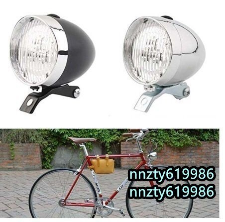  новый товар велосипед модифицировано custom Vintage велосипед свет передний retro Cruiser Kuromori хром LED Vintage гибридный велосипед 