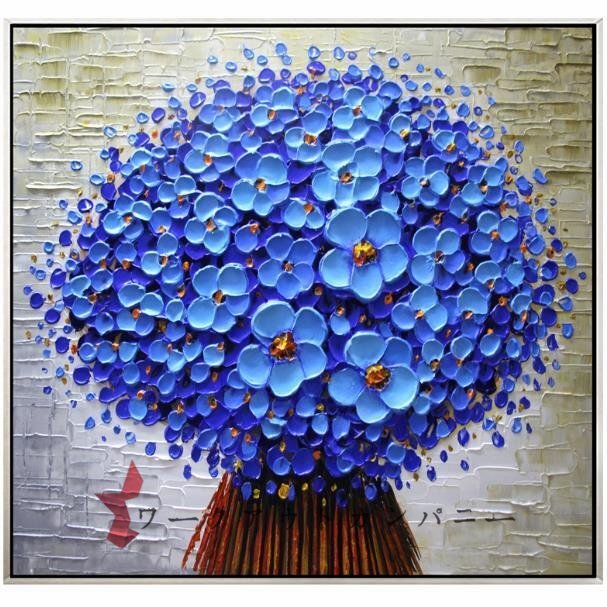 花 廊下壁画 純粋な手描きの絵画 応接間掛画 玄関飾り 純粋な手描き