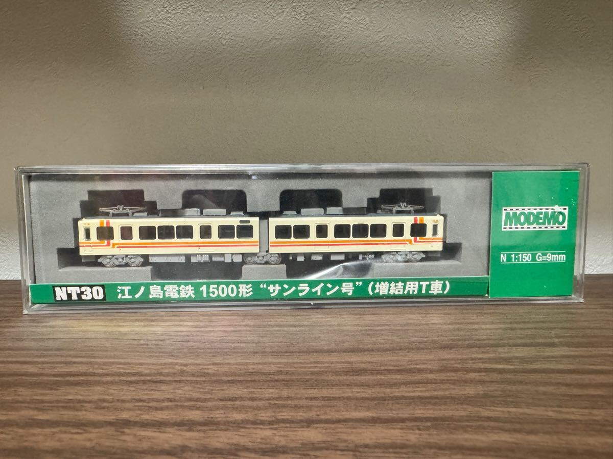 モデモ 江ノ電1500形 サンライン号 増結用T車 モデモ 江ノ電1500形 サンライン号 増結用T車|Yahoo!フリマ(旧