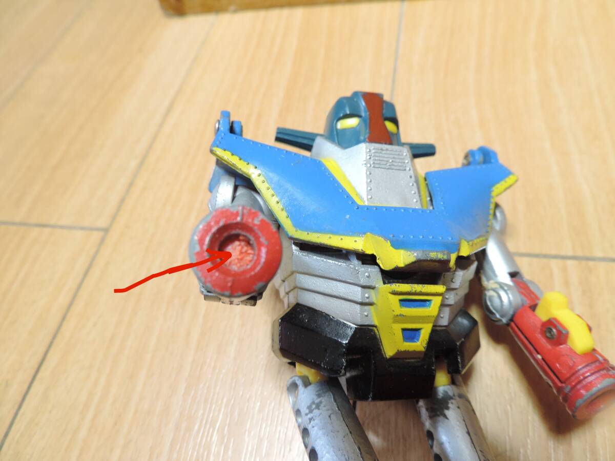 当時超合金ジャンク(欠品・修理必要)ジンクロン UFO戦士 当時超合金ジャンク(欠品・修理必要)ジンクロン UFO戦士