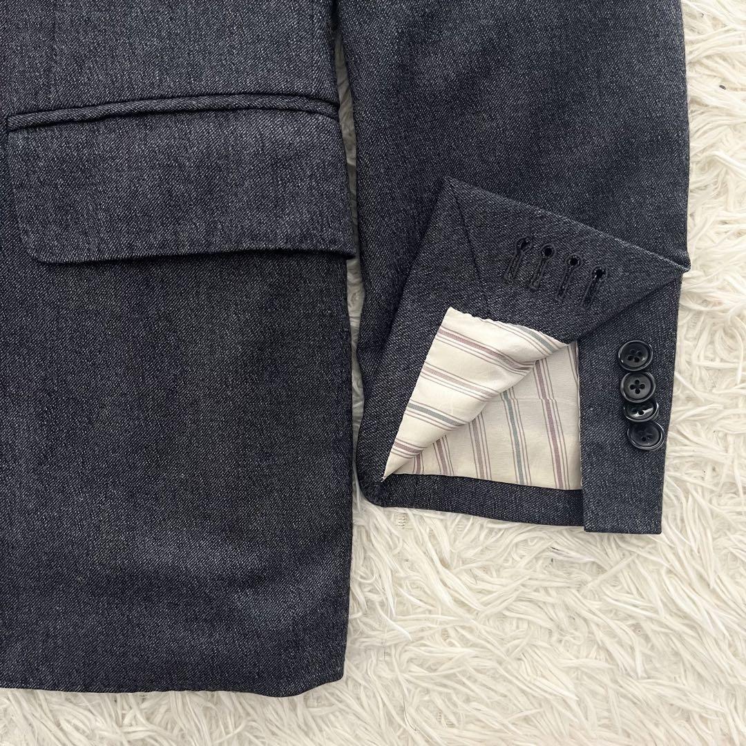 < превосходный товар > LARDINI Lardini индиго шерсть костюм выставить b-tonie-ru размер 46 M размер бизнес свадьба 