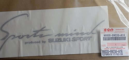 SUZUKI(スズキ) 純正部品 ワゴンR ステッカー(スポーツマインド) マルチカラーメタリック(ブルーベース) A9BM99000-9903
