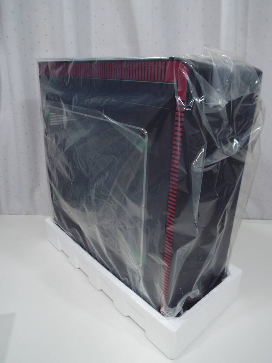  free shipping Lian Li PC-J60 PC-J60WRX chamber structure full aluminium ATX middle tower PC case black red side acrylic fiber 