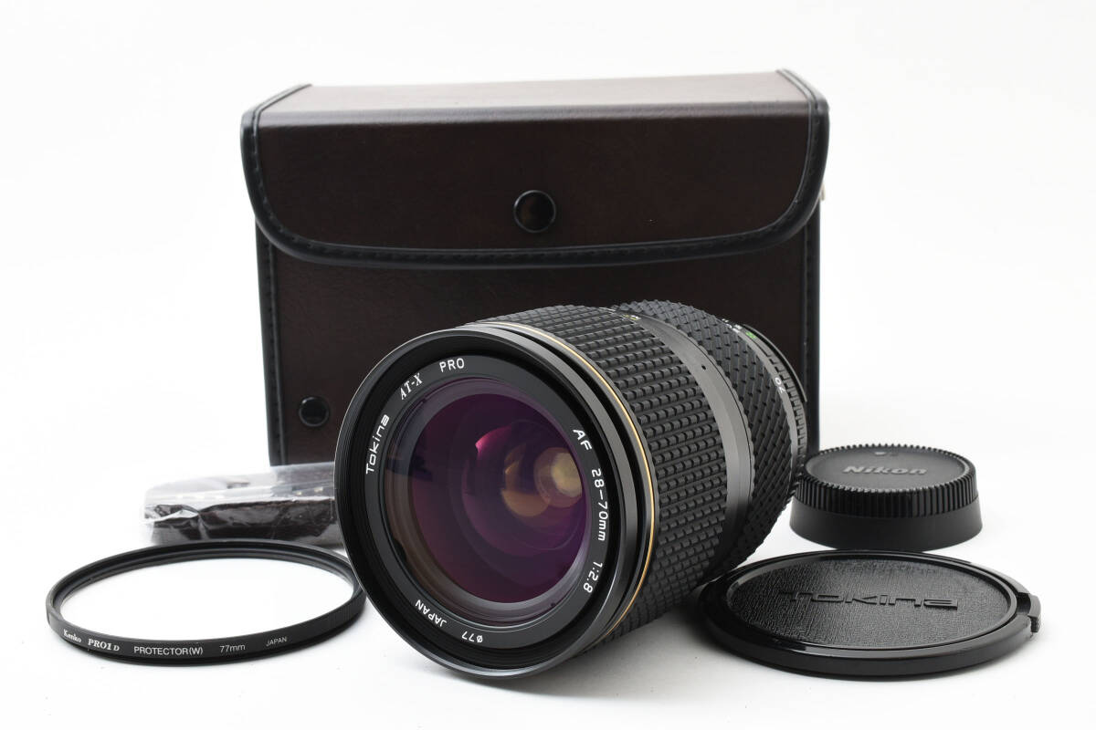 【中古実用品】Tokina トキナー　AT-X 28-70mm F/2.8 PRO AF Zoom Lens Nikonニコン F 動作確認済 2288959