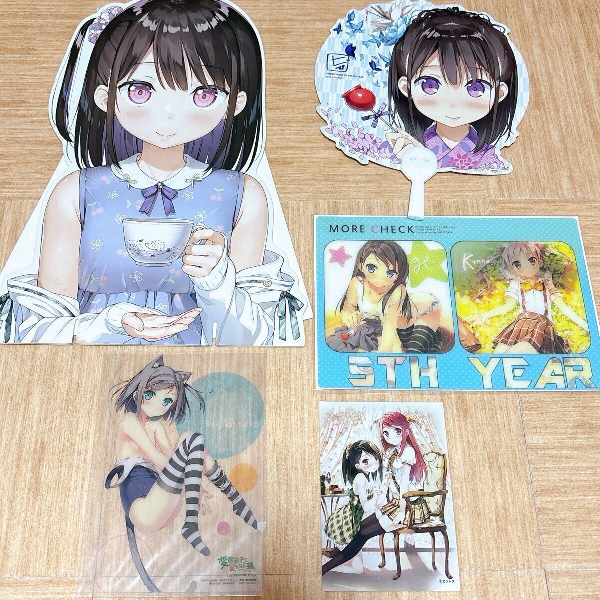 直筆サイン入り 5年目の放課後 しずく デートパネル カントク c96 5年目の放課後 しずく デートパネル カントク