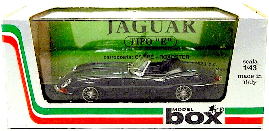 參考:BOX MODEL JAGUAR E-Type Roadster