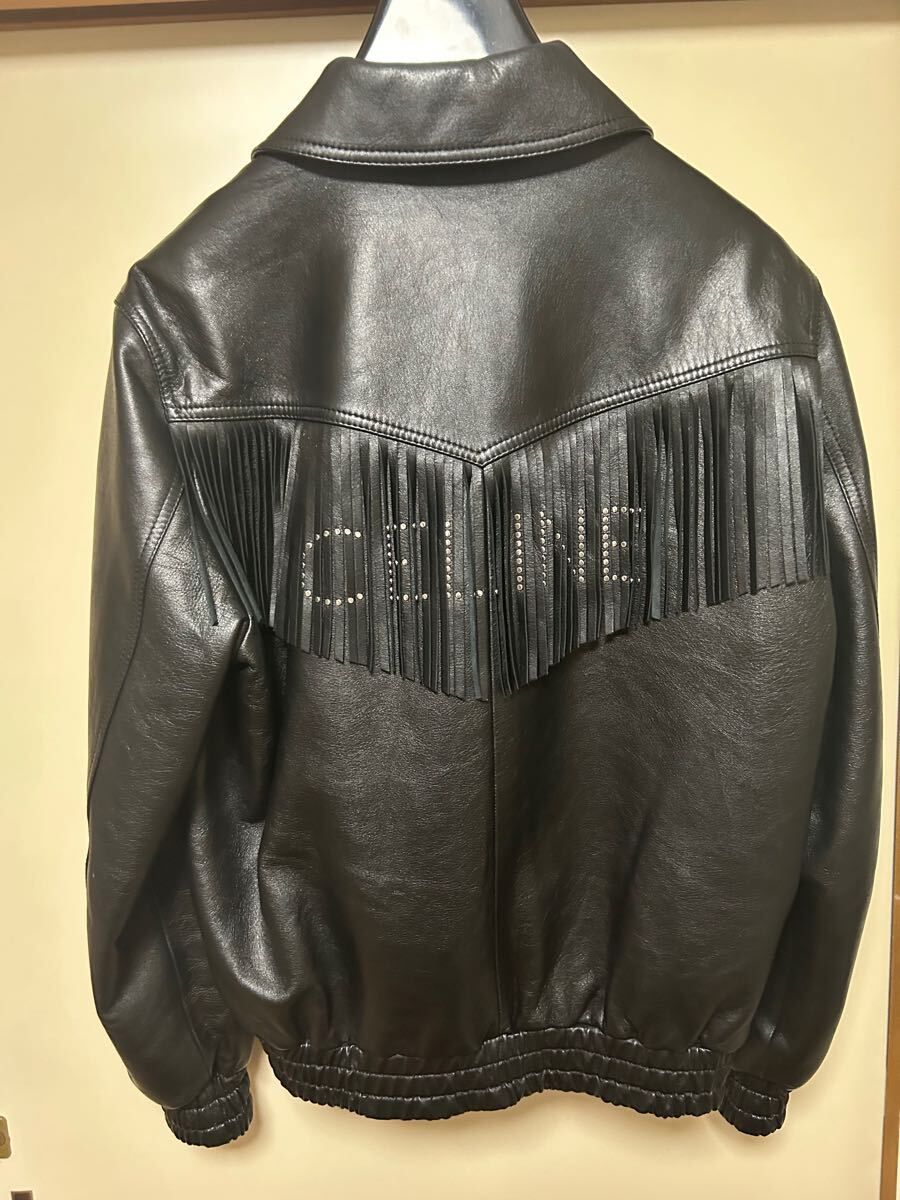 Celine レザー ジャケット セリーヌ オム フリンジ ライダース Celine レザー ジャケット セリーヌ オム フリンジ ライダース