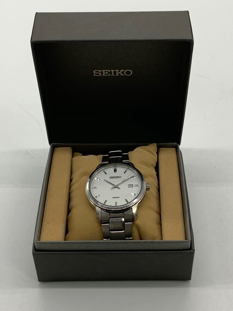 SEIKO セイコー クォーツ デイト 6N42-0CG0 メンズ 腕時計