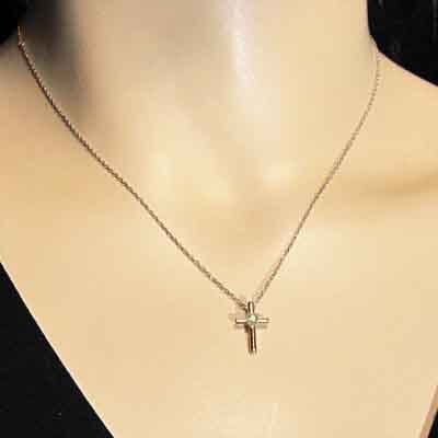 ペンダント ネックレス 一粒 (黄水晶)シトリン 18金ピンクゴールド 小サイズ