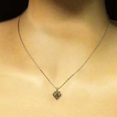 ペンダント 1粒石 オープンハート ガーネット 18金イエローゴールド 18金 ネックレス オープンハート イエローゴールドk18 ガーネット 1月