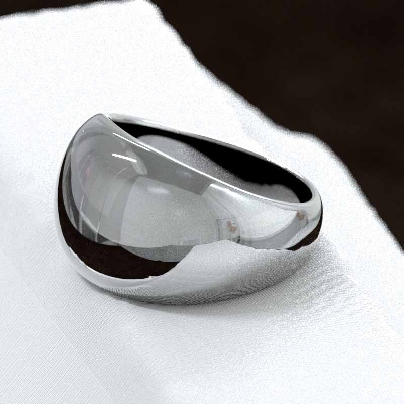 指輪 スタンダード プラチナ900 最大幅約13mm 裏抜き無し