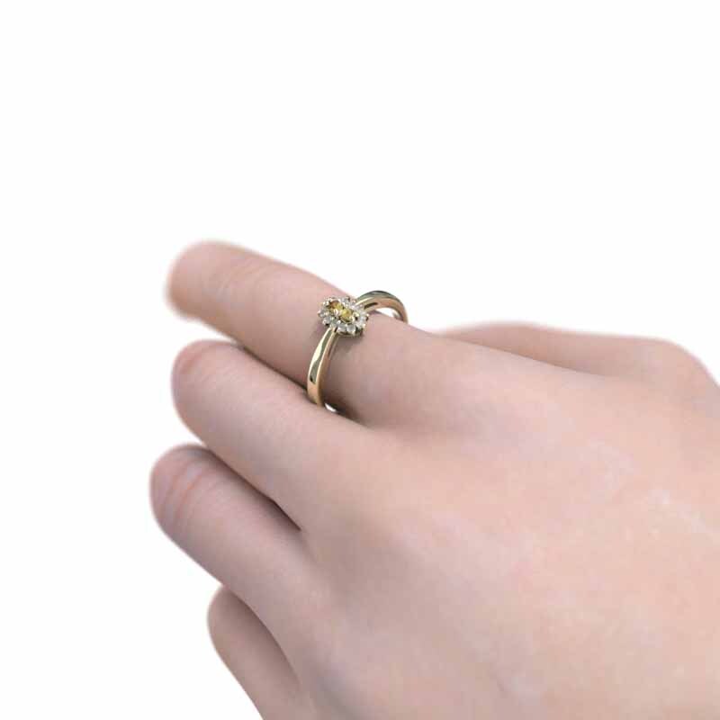 グランドセール k10イエローゴールド 天然 シトリン(黄水晶) 11月誕生石 指輪 その他