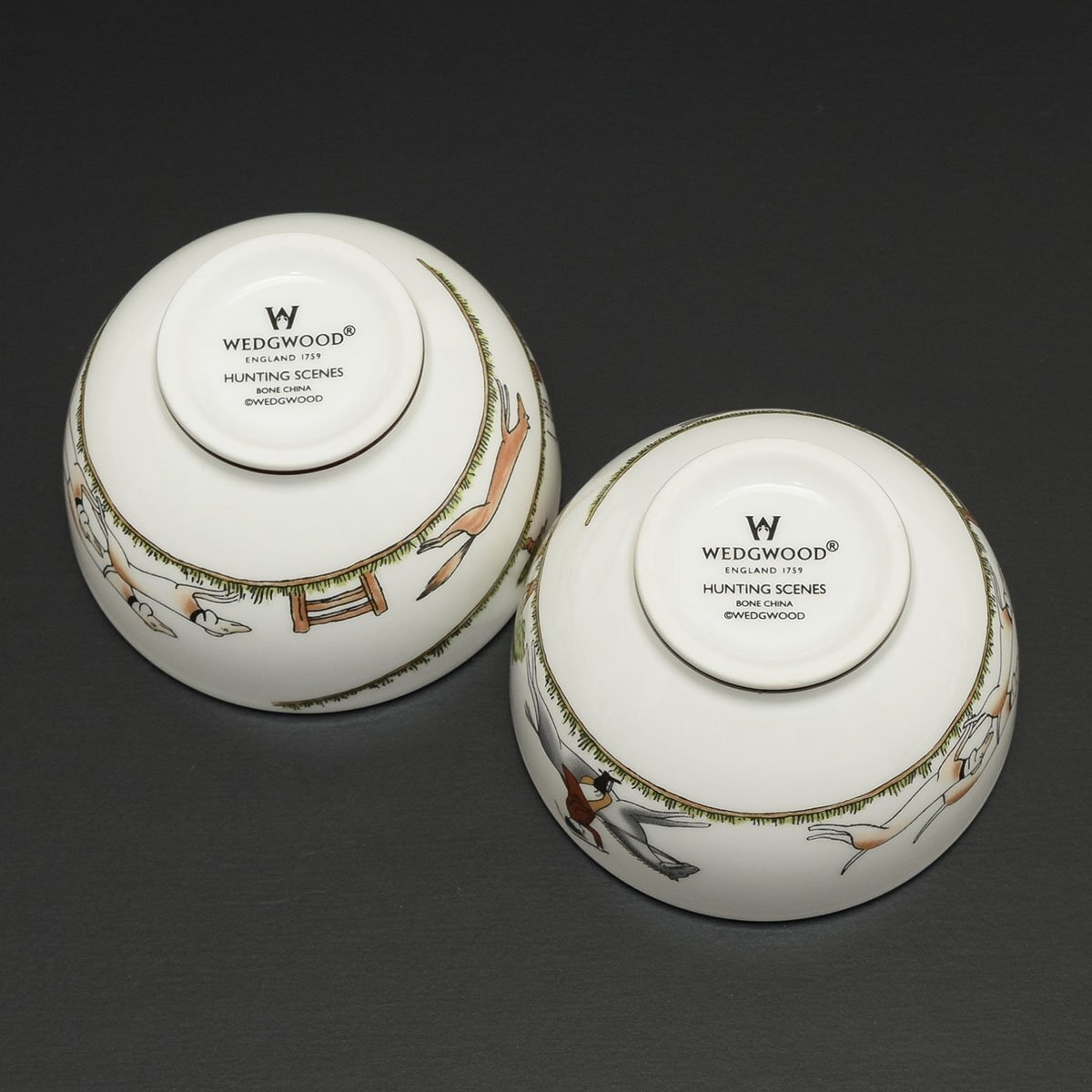 ◎517760 美品 WEDGWOOD ウェッジウッド ハンティングシーン ◎517760 美品 WEDGWOOD ウェッジウッド ハンティングシーン