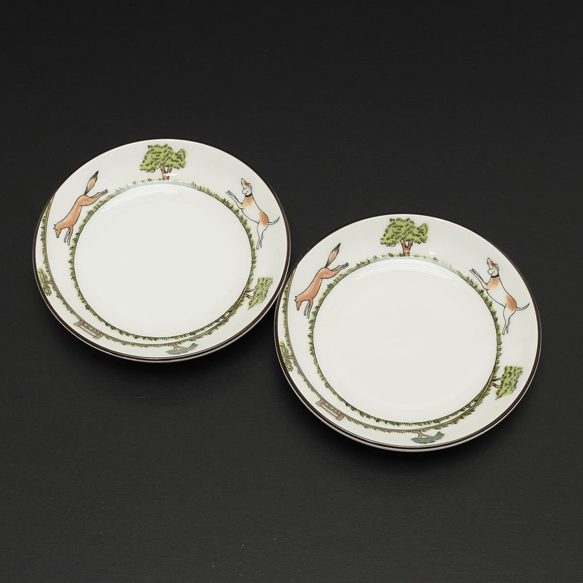 ◎517760 美品 WEDGWOOD ウェッジウッド ハンティングシーン ◎517760 美品 WEDGWOOD ウェッジウッド ハンティングシーン
